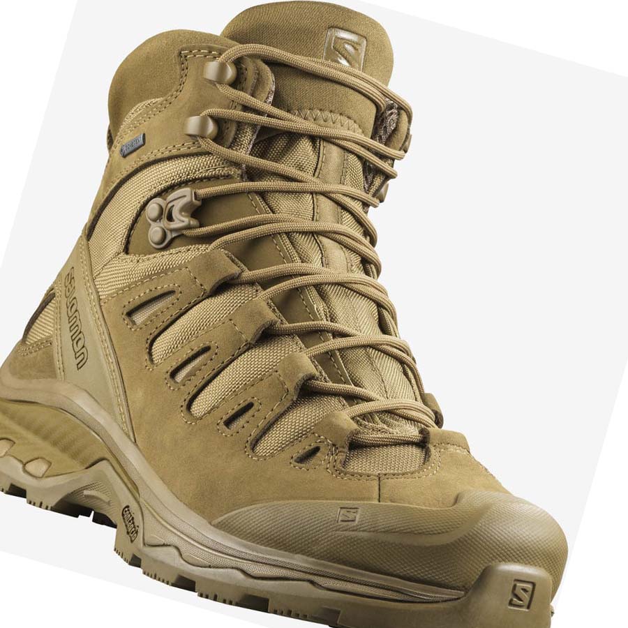 Salomon QUEST 4D GORE-TEX FORCES 2 Erkek Bot Kahverengi | TR 3349LIS